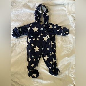Warm 0-3 month snow suit